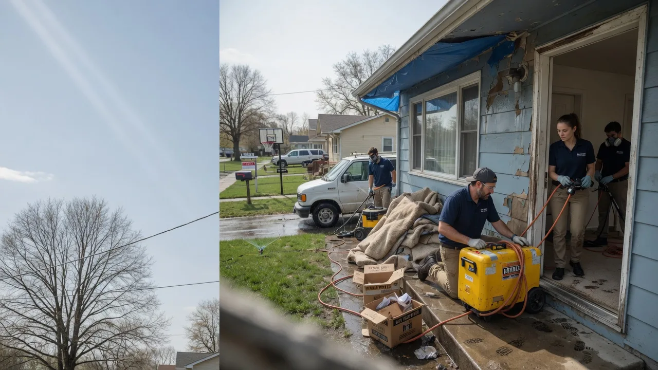 Basement Flood Cleanup in Kirk, CO near me